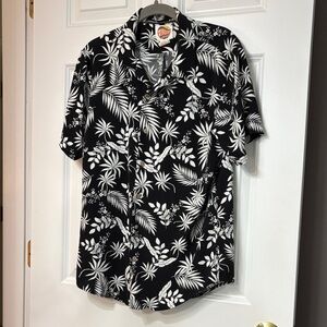 C&C California Monochrome Tropical Men's Shirt